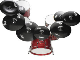 Zildjian paints it black with Pitch Black cymbals